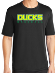 Ducks ST350 Youth & Adult 100% Poly Tee Short Sleeve