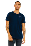 Navy Unisex Jersey Short Sleeve Tee M logo