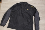 Salmen Black / Graphite 1/4 Zip Wind Jacket