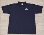 NHS Navy 50/50 Jersey Knit Polo