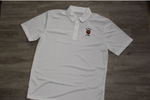 Slidell Jr High White 50/50 Pique Polo